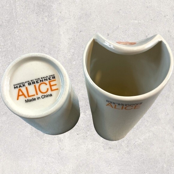 Max Brenner Alice Milkshake Glasses - Set of Two - Picture 3 of 4